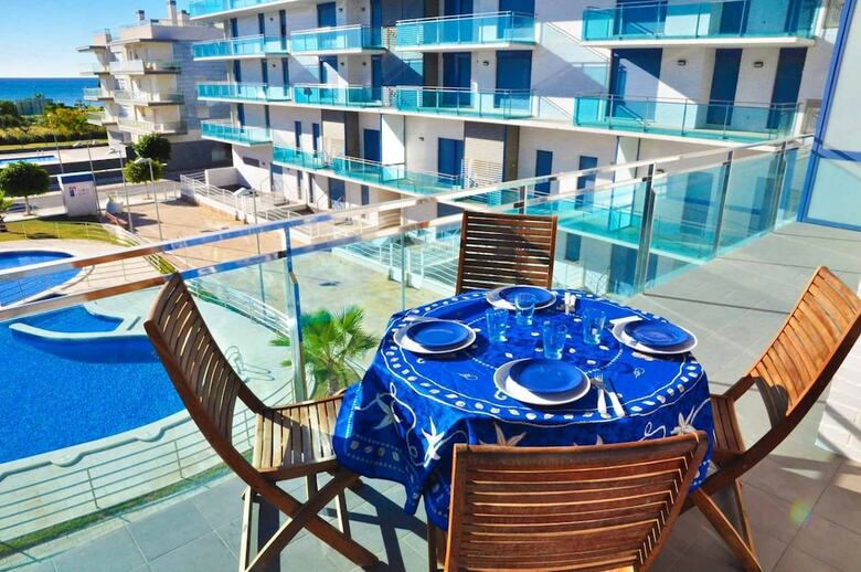 Apartamento Junto Al Mar Para 8 Personas En Cambrils