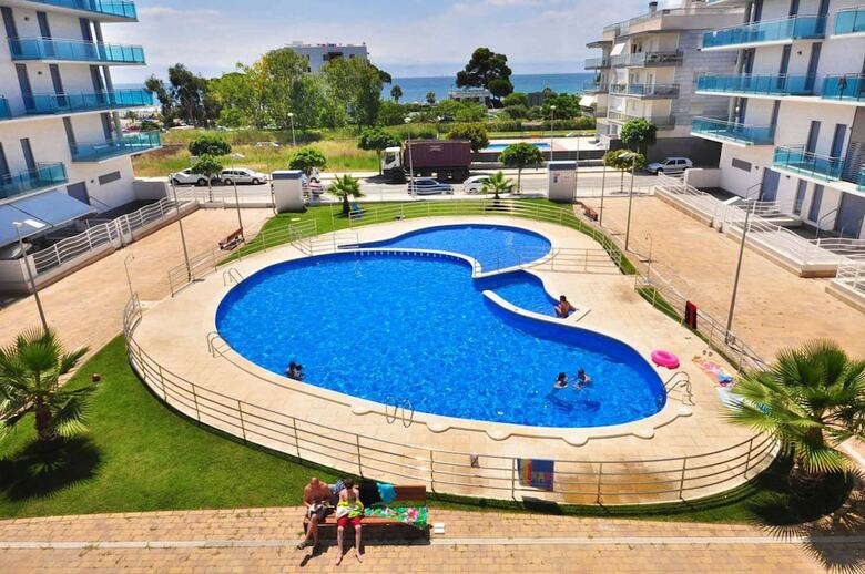 Apartamento Junto Al Mar Para 8 Personas En Cambrils