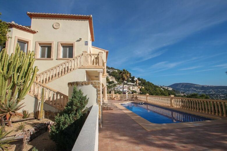 Mimo - Sea View Villa With Private Pool In Moraira-teulada
