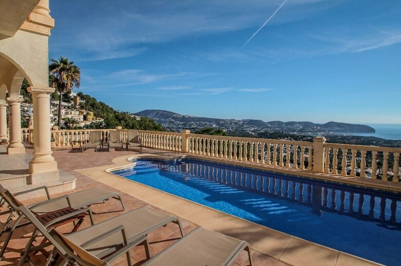 Mimo - Sea View Villa With Private Pool In Moraira-teulada