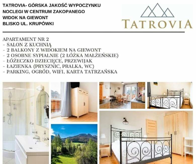 Tatrovia Widokowe Apartamenty