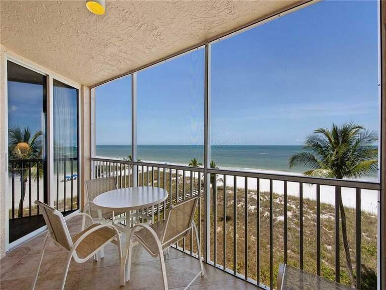 Estero Island Beach Villa 303 - Two Bedroom Villa With Gulf View