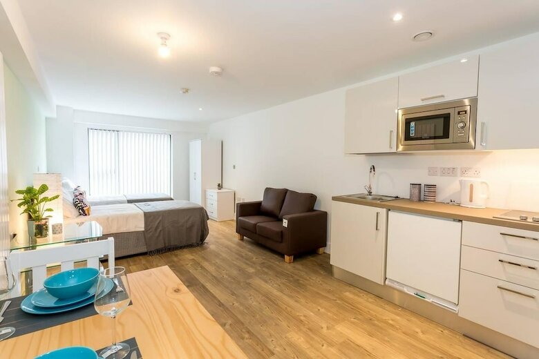 Apartamentos Modern And Spacious Twin Studio