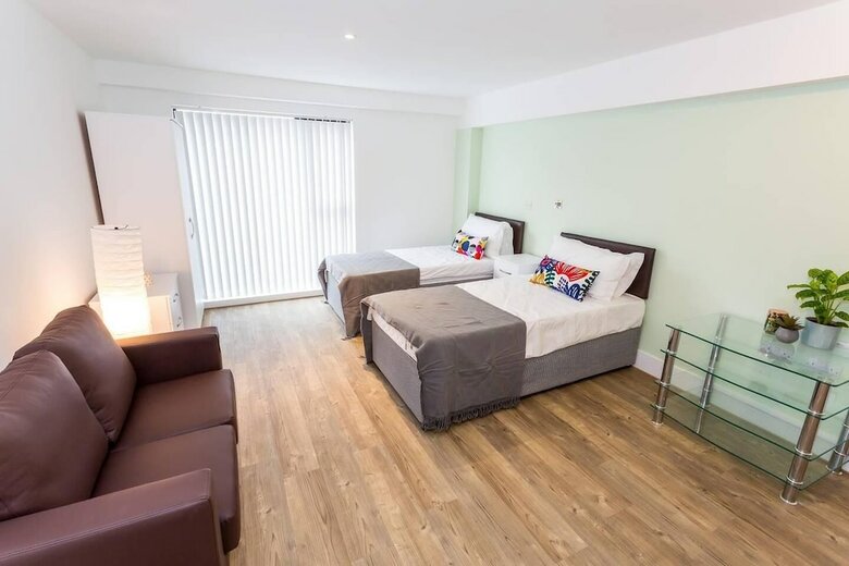 Apartamentos Twin Studio Near Manchester!