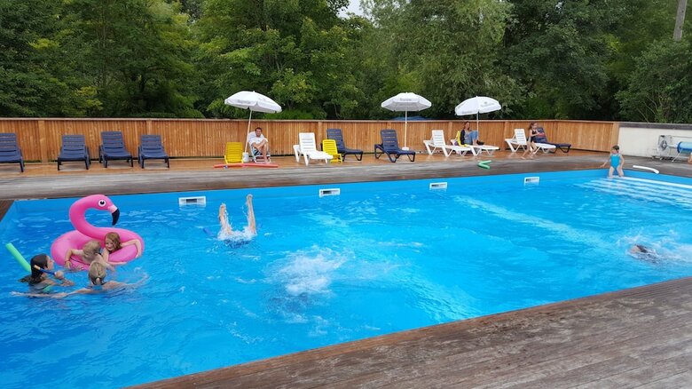 Camping Le Petit Lion - Lodges Bois