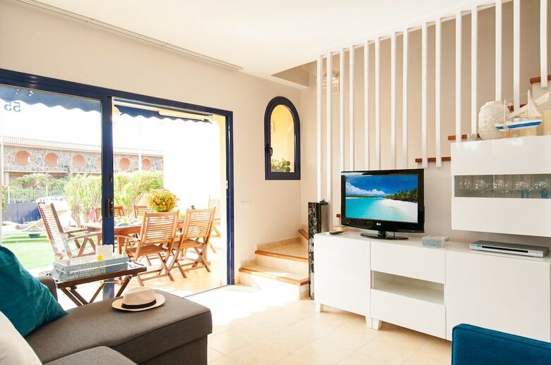 Villa Beautiful Duplex In Meloneras Bah�a Hh55