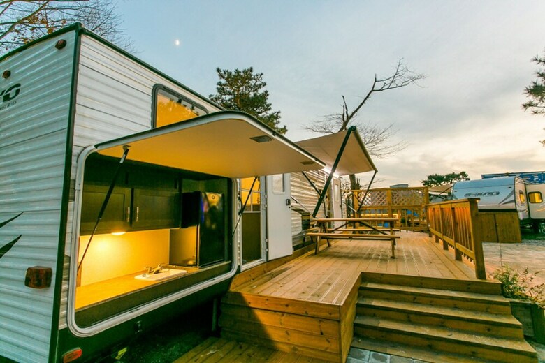 Pension Gangneung Wow Park Caravan