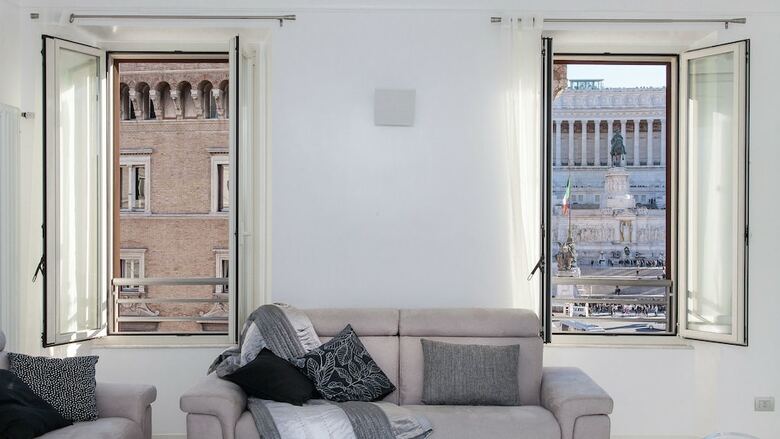 Rental In Rome Piazza Venezia View Luxury Apartment