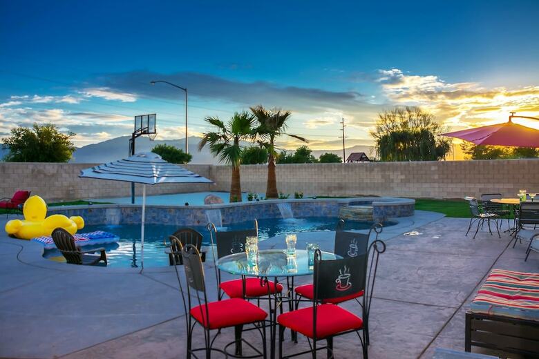 Coachella Splash Pad Four Bedroom House