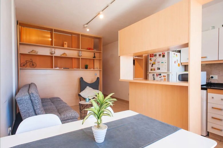 Apartamentos Departamento Palermo Con Balcon