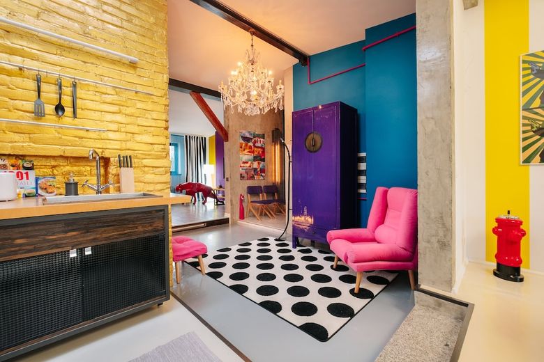 Apartamentos Eclectic Queen Loft