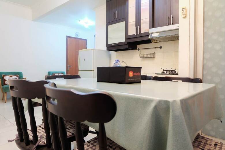 Homey & Vintage 2br @ Sudirman Park Apartment