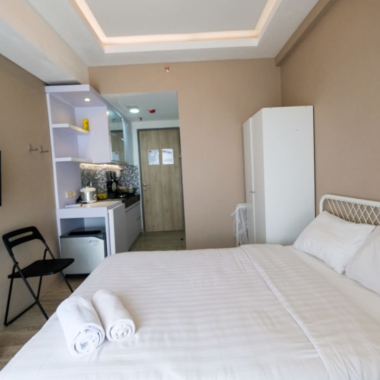 Modern Studio Akasa Pure Living Bsd Apartment