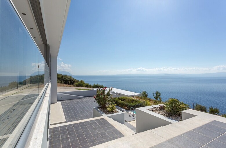 600m� Homm Luxury Villa Sea Side Evia 16ppl
