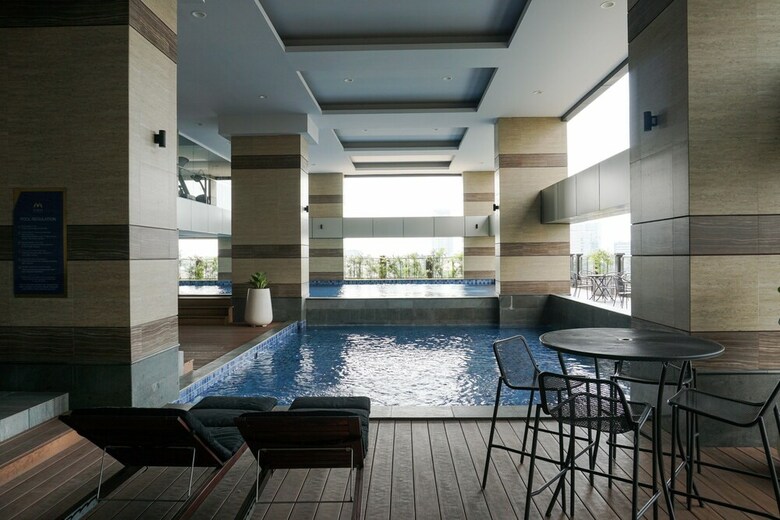 2br Spacious Loft Apartment At Maqna Residence