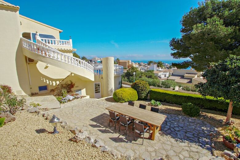 Jean - Sea View Villa With Private Pool In Benitachel