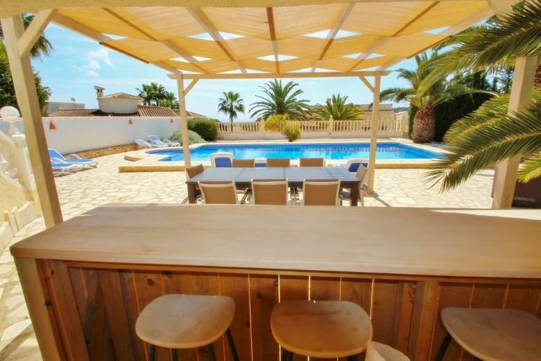 Fabya - Sea View Villa With Private Pool In Teulada