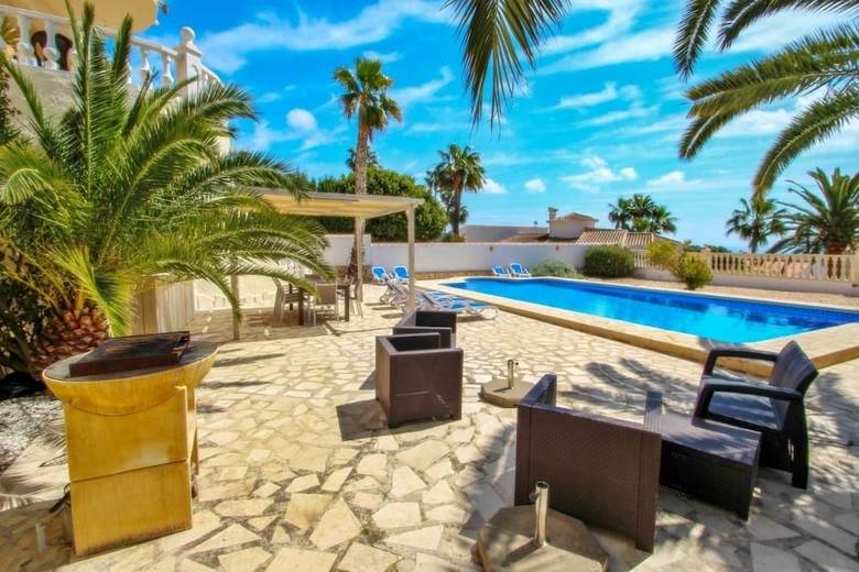 Fabya - Sea View Villa With Private Pool In Teulada