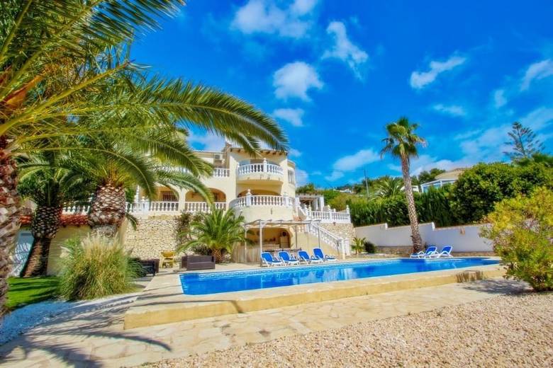 Fabya - Sea View Villa With Private Pool In Teulada