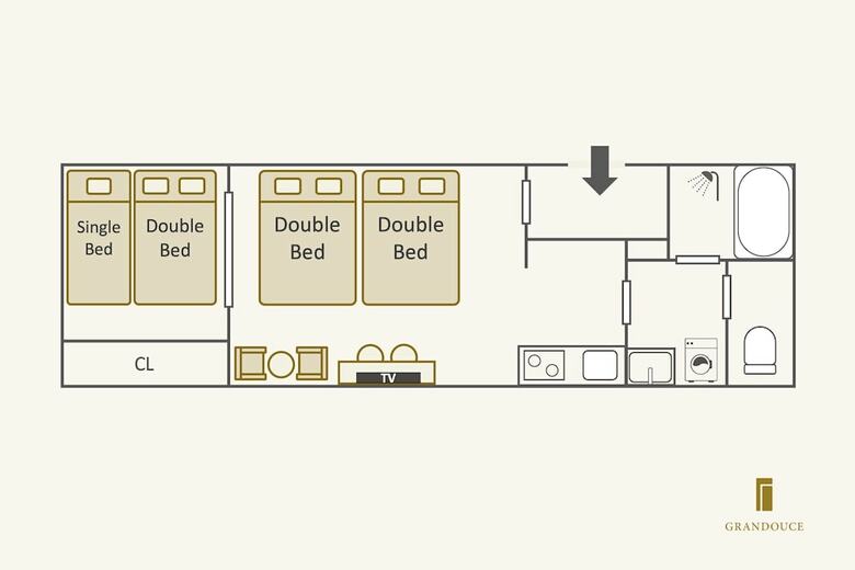 Apartamentos Grandouce Juso-higashi