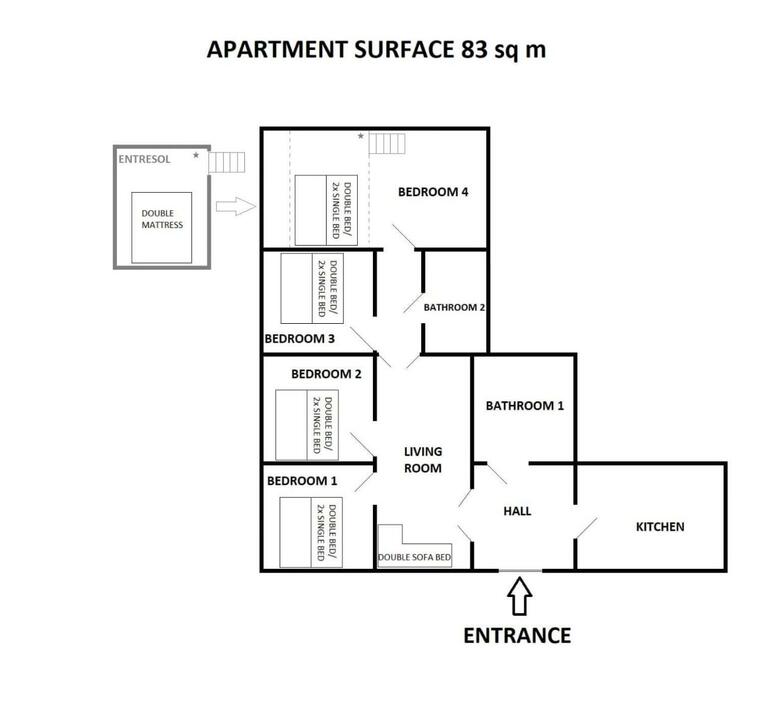 Ground Floor Family Apartment