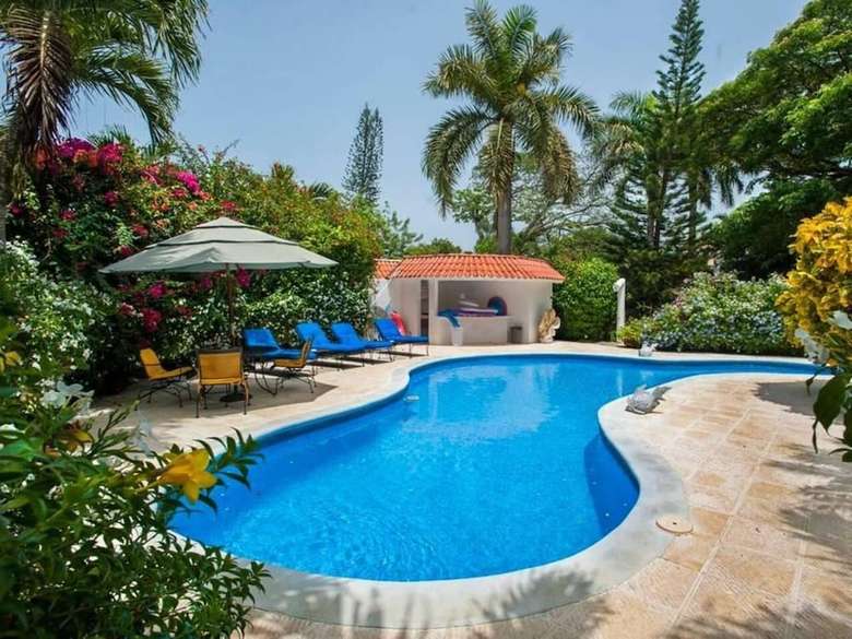 Sosua Vacation Villa In Town Walled And Private With Pool