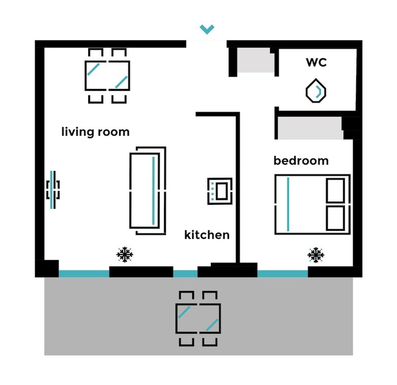 Apartamentos Upstreet Bright 1bd Apt In Chalandri