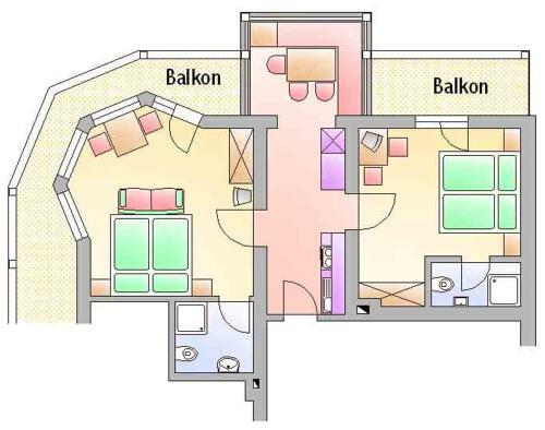 Apartamento Ferienwohnung Pension Tirol