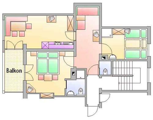 Apartamento Ferienwohnung Pension Tirol