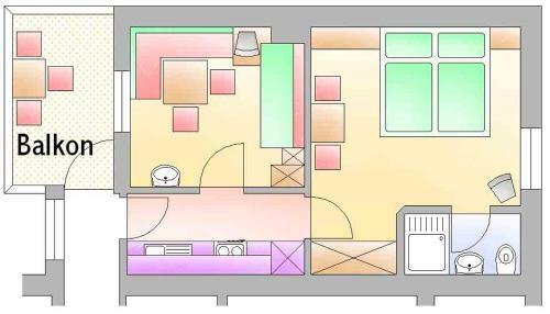 Apartamento Ferienwohnung Pension Tirol