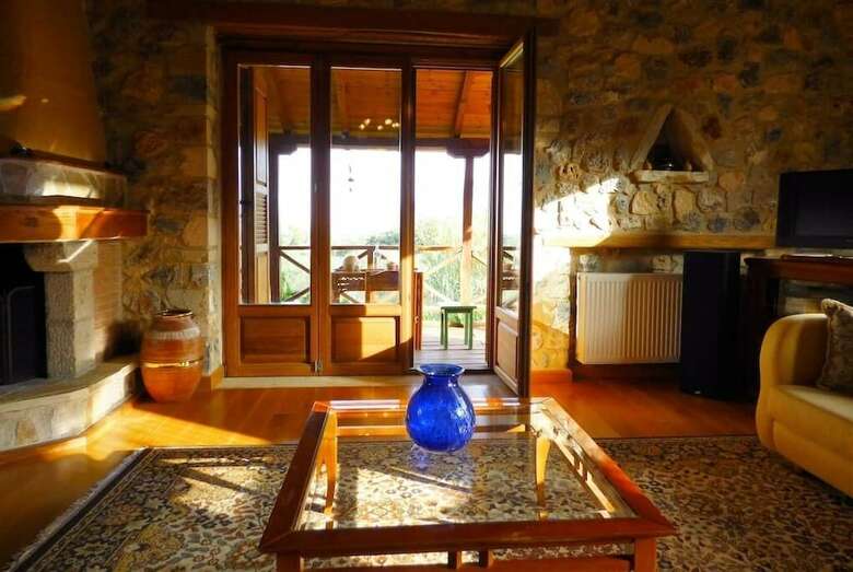 Luxurious Mansion In Olive Grove & View To Mystras