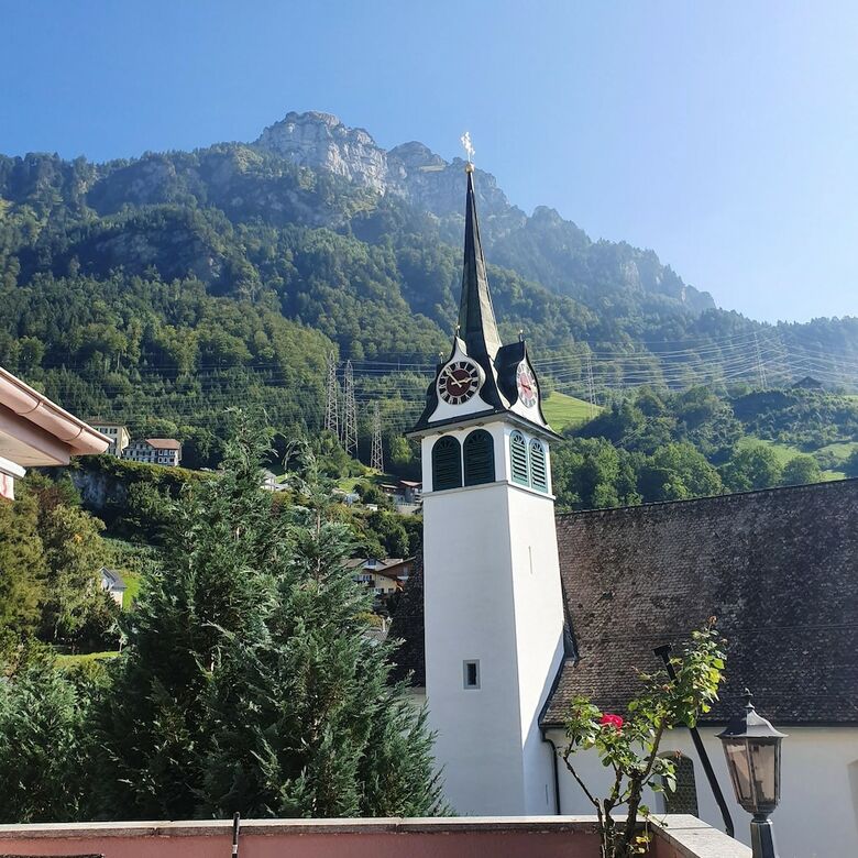 Apartamento Studio In Morschach, With Wonderful Mountain View And Wifi