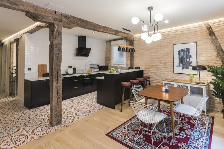 Apartamento de Car�cter Farmhouse Moderno