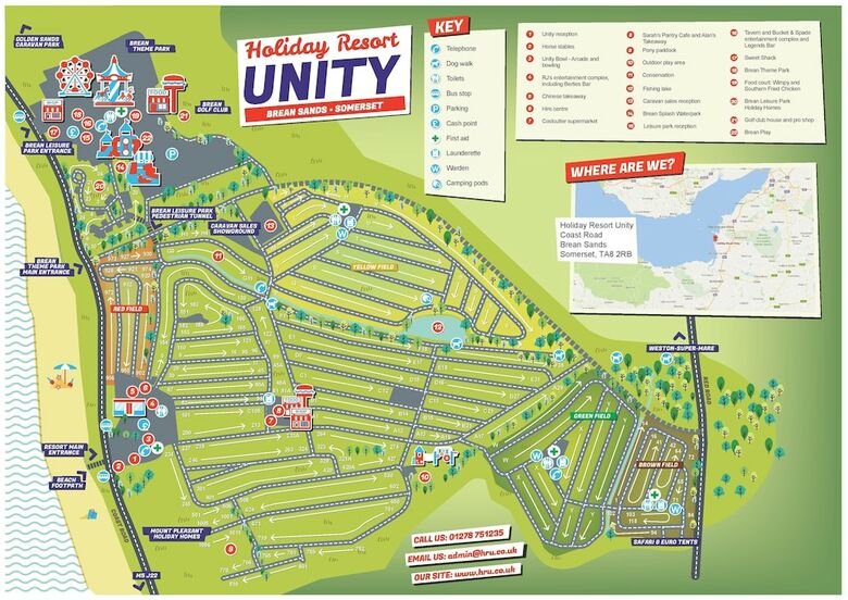 Hoilday Resort Unity Brean Caravan Hire