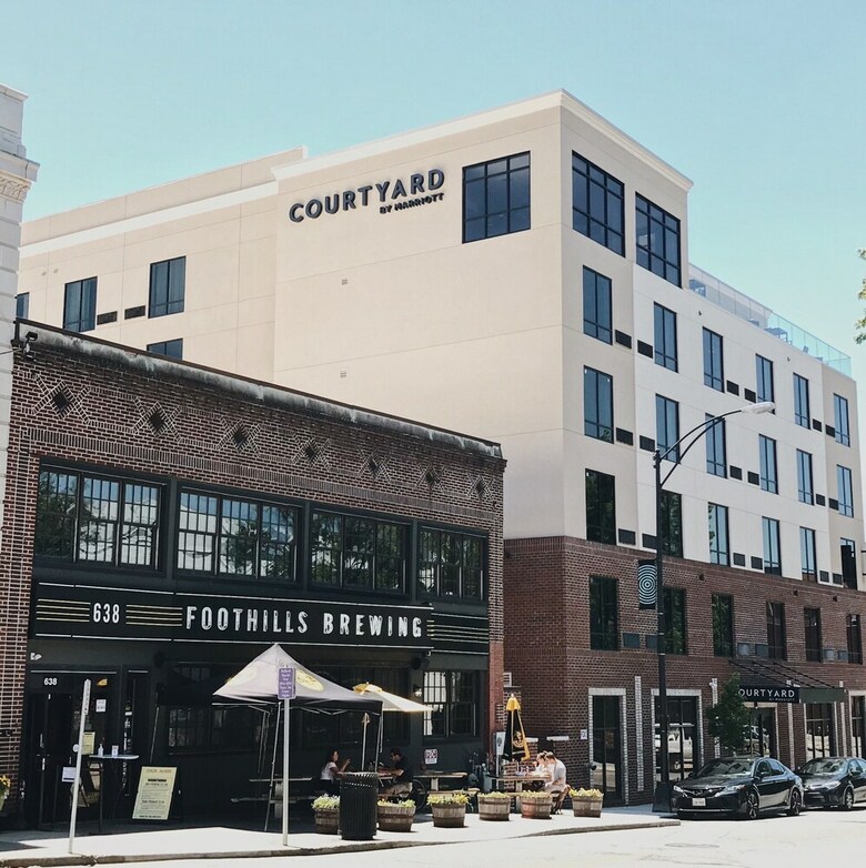Hotel Courtyard By Marriott Winston - Salem Downtown