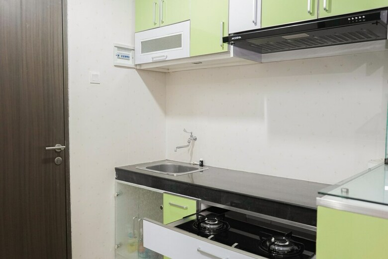 Green Interior 2br Pasar Baru Mansion Apartment