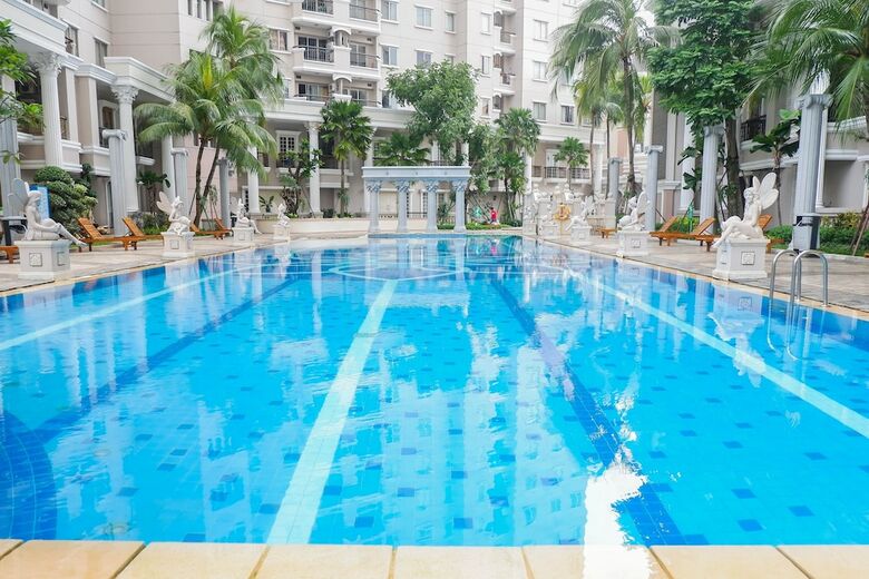 Comfy 2br Apartment At Waterplace Residence Pakuwon Indah