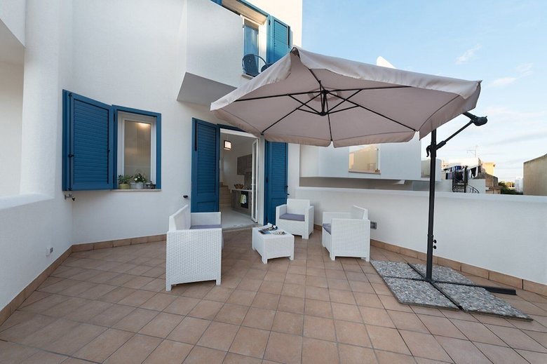 Apartamento I Tre Golfi Blu Mare Bilo Plus Con Veranda E Piscina