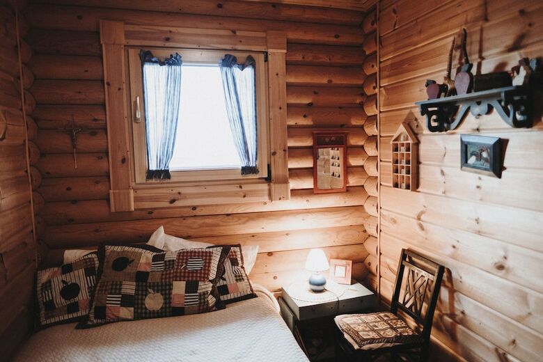 Log Cabin At White River