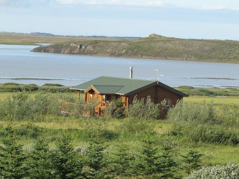 Log Cabin At White River