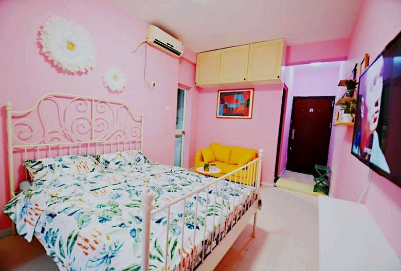Apartamentos Avatar Fireworks Queen Bed Studio In Center Futian