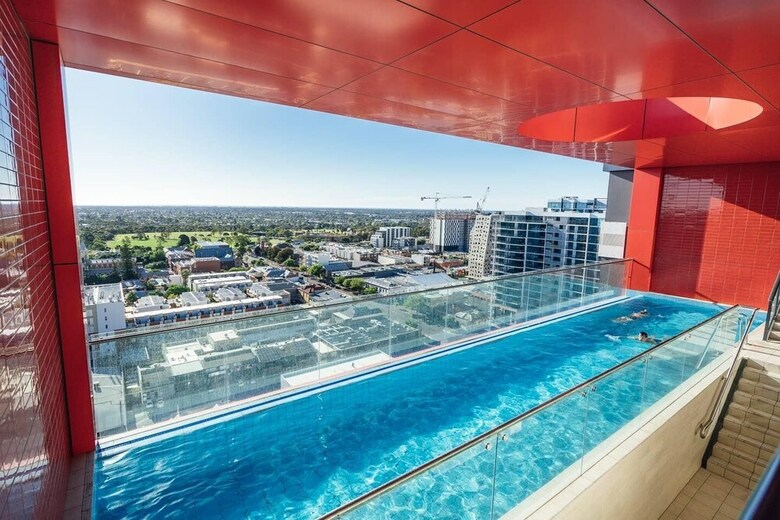 Apartamento Sky High On Grote - Pool - Gym - Cinema - Fireworks Nye
