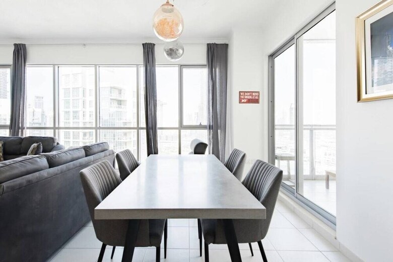 Apartamento Home Opposite The Burj With Epic Views From Every Room