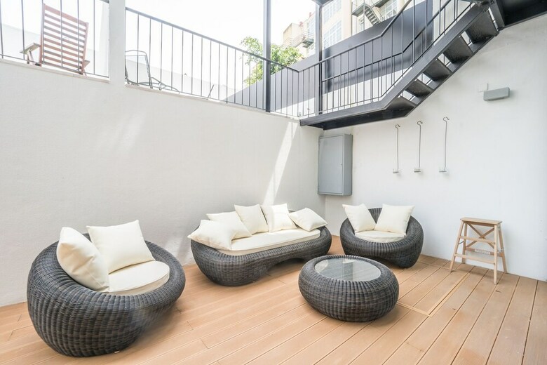 Gulbenkian 2 Bedroom Apartment With Private Garden