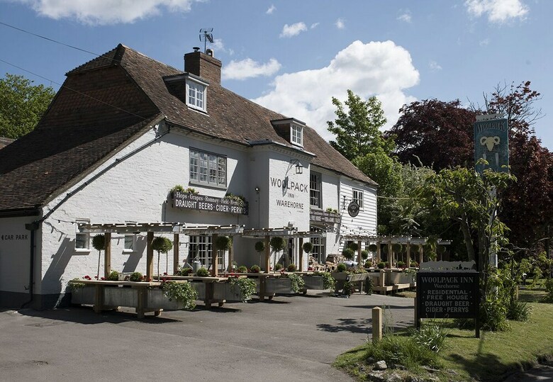 Posada The Woolpack Inn Warehorne