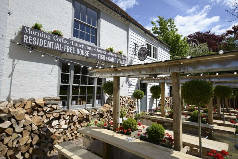 Posada The Woolpack Inn Warehorne