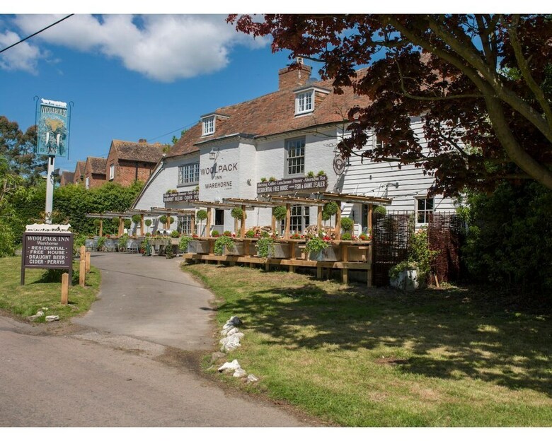 Posada The Woolpack Inn Warehorne