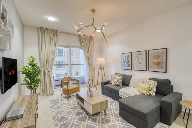 Apartamentos Spacious & Comfy Apt In Dubai Marina