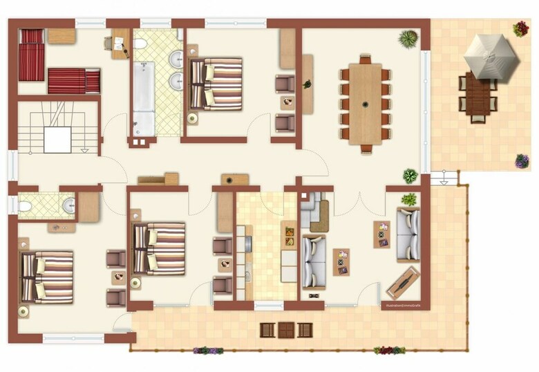 Apartamentos Ferienhaus Willkommen
