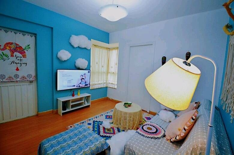 Apartamentos Avatar Blue Castle Queen Bed High Rise View
